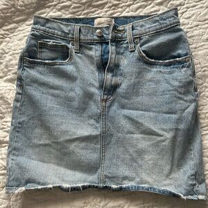 Universal Thread Light Blue Denim Mini Skirt